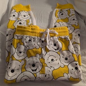 Disney Pooh Cropped Joggers